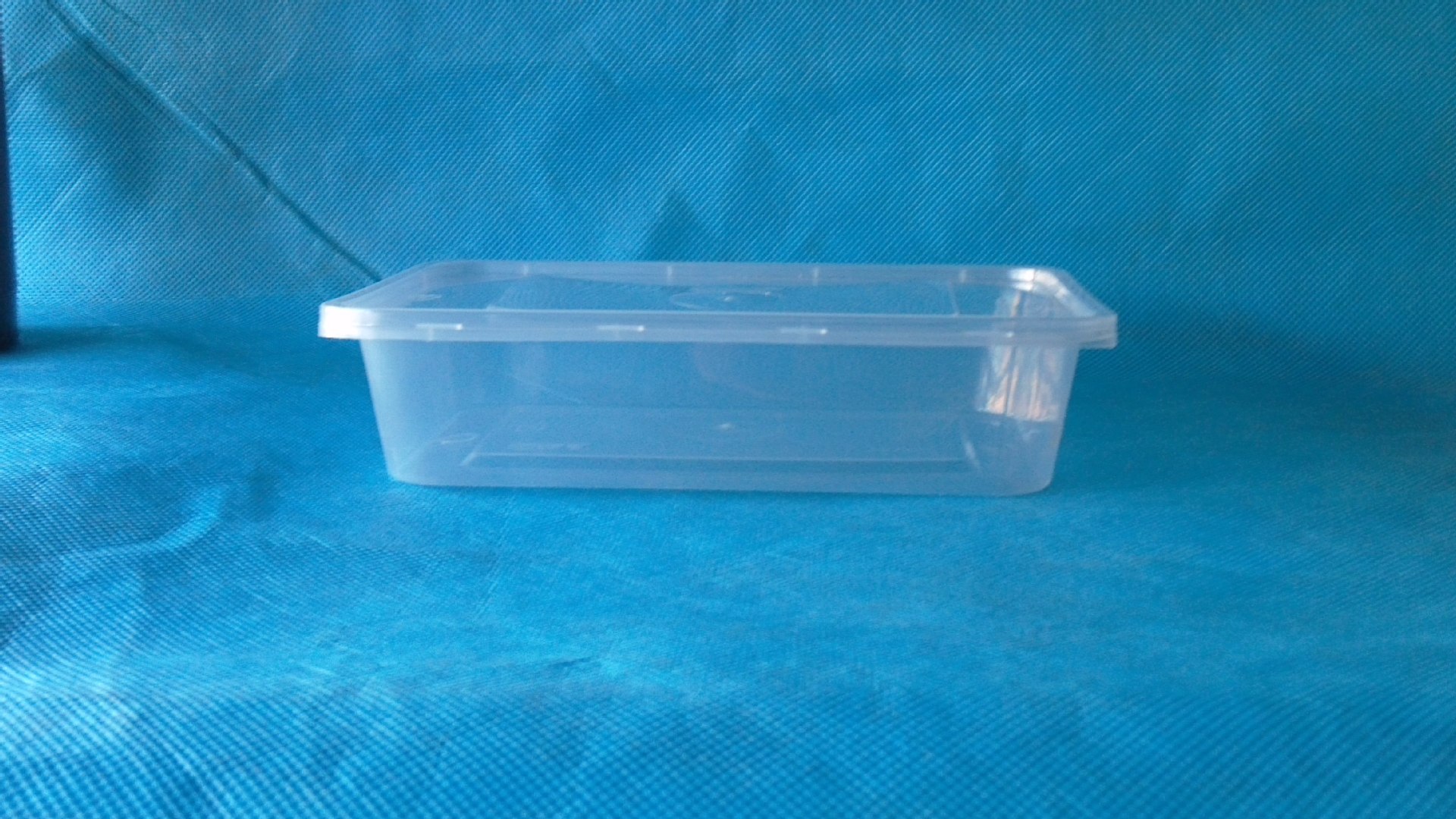 500ml长方形注塑盒,一次性餐盒,保温饭盒