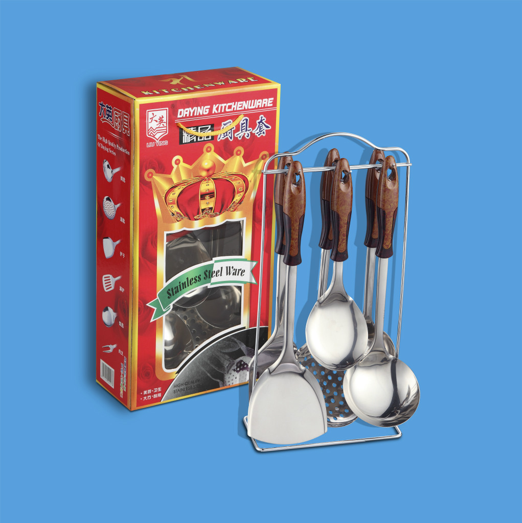 不锈钢精品厨具七件套