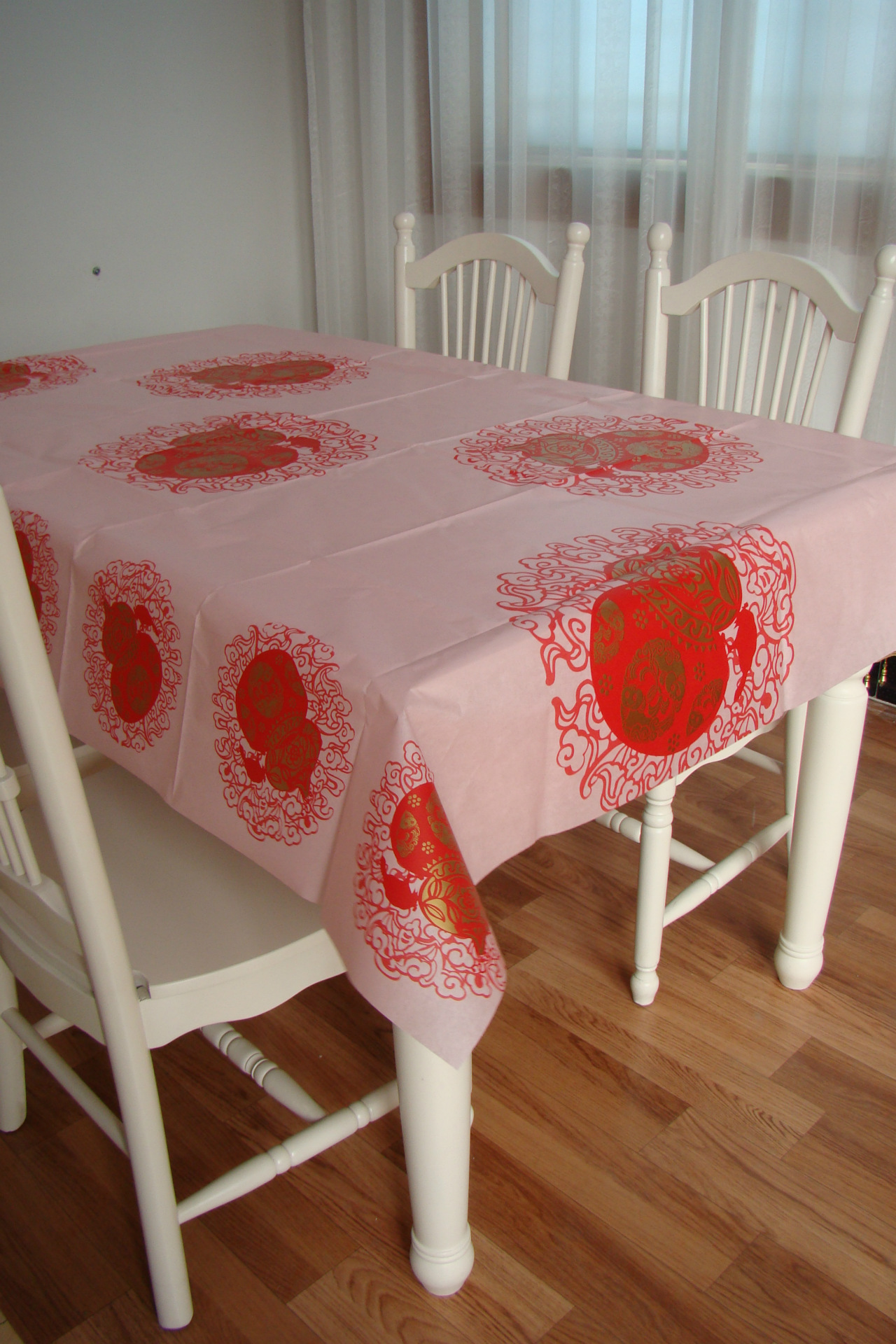 无纺布覆膜桌旗定制桌布