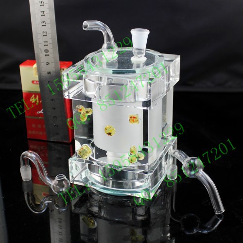 厂家直销 水晶冰壶批发 量大从优 绿色好心情