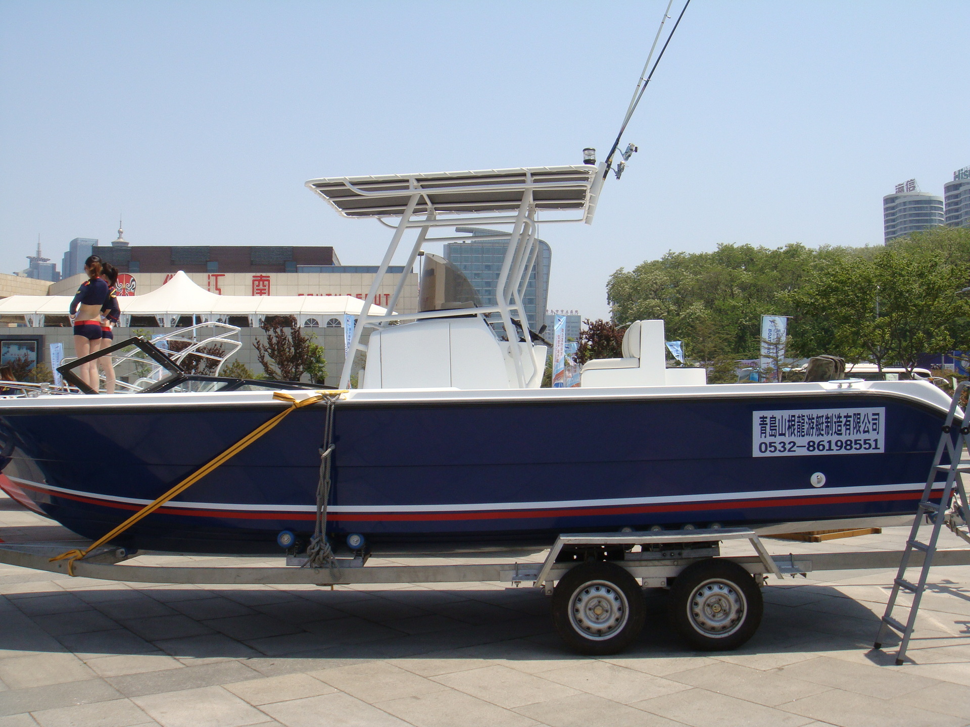 玻璃钢船 钓鱼艇图片_6