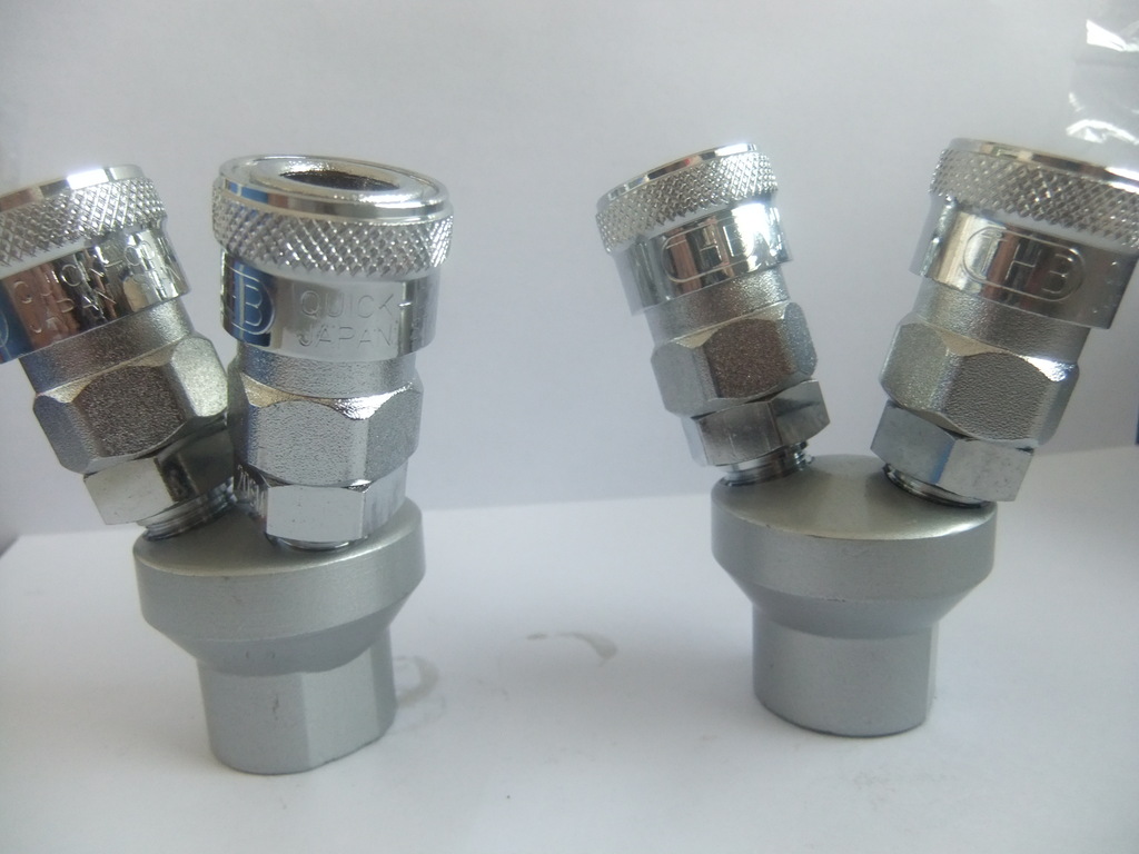 smya圆形二通单手快速接头