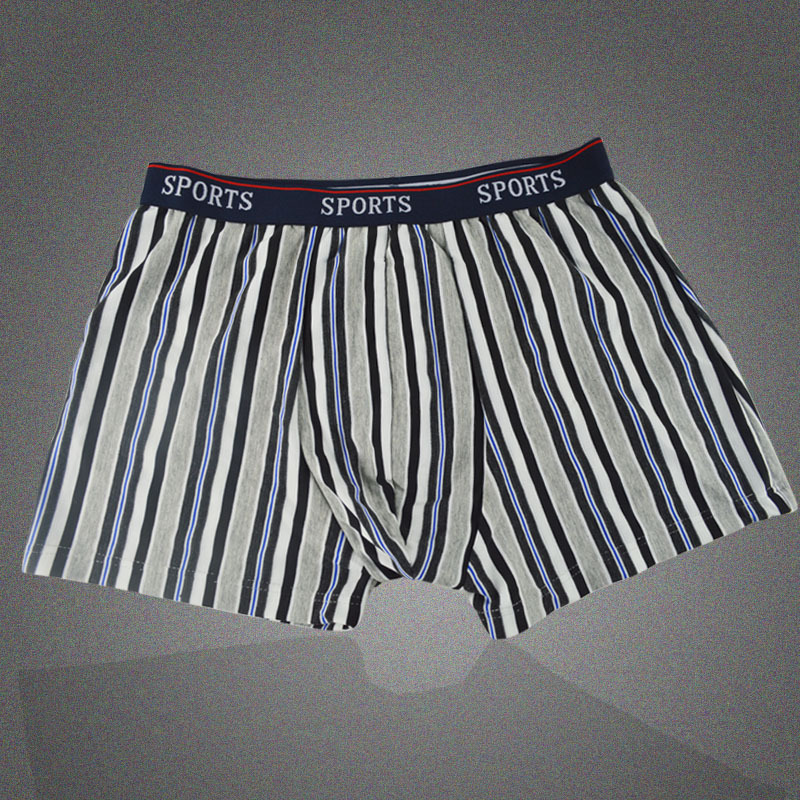 厂家直销 涤纶男士内裤 条纹内裤 内裤批发 量大从优
