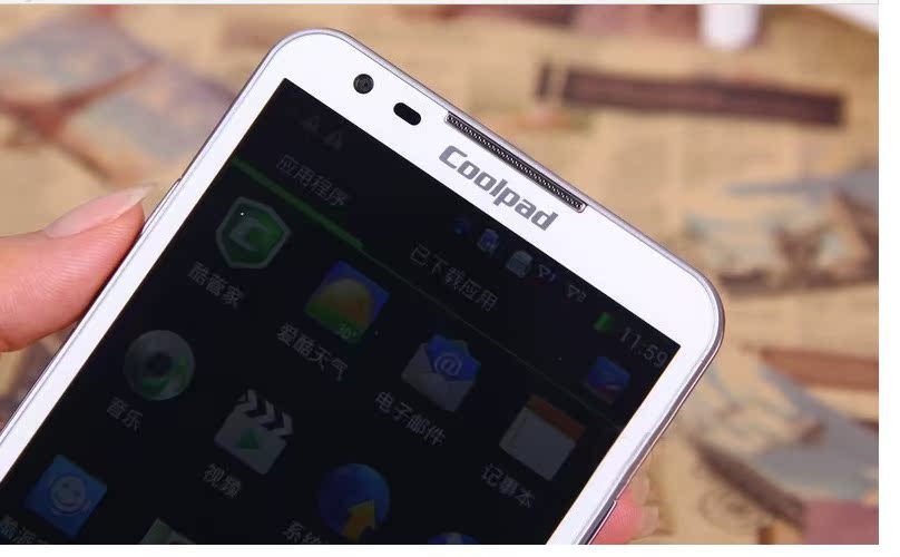 coolpad/酷派 7296s 四核5.5寸联通3g 双卡双待安卓智能手机
