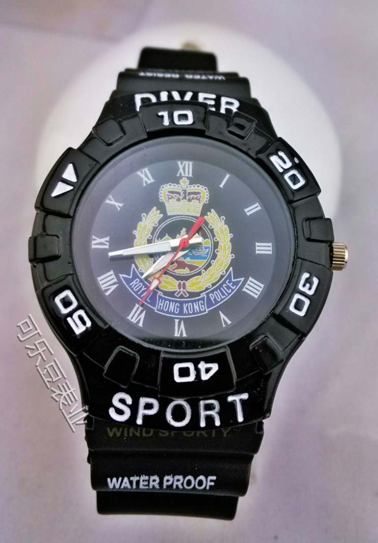 罗马数字国徽表盘石英指针男士运动商务手表,学生手表asb