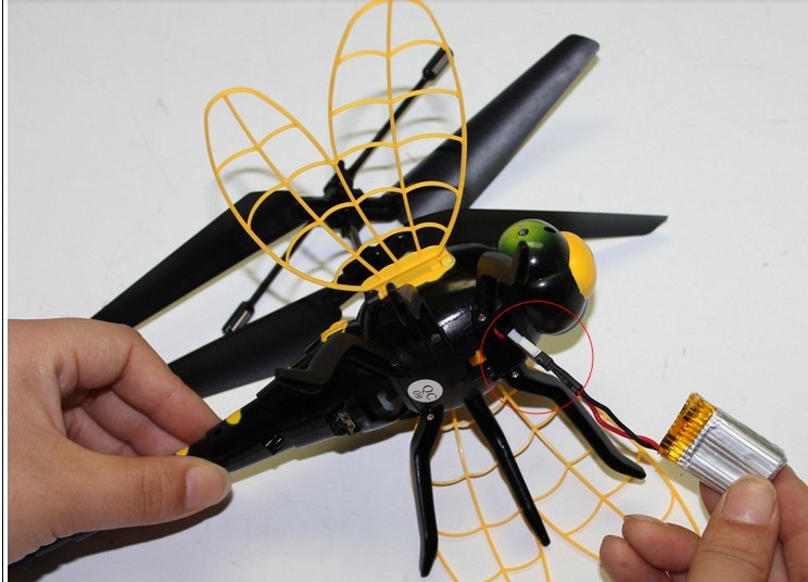 5通遥控蜻蜓 仿真蜻蜓 儿童爱玩具 耐摔森阳遥控玩具