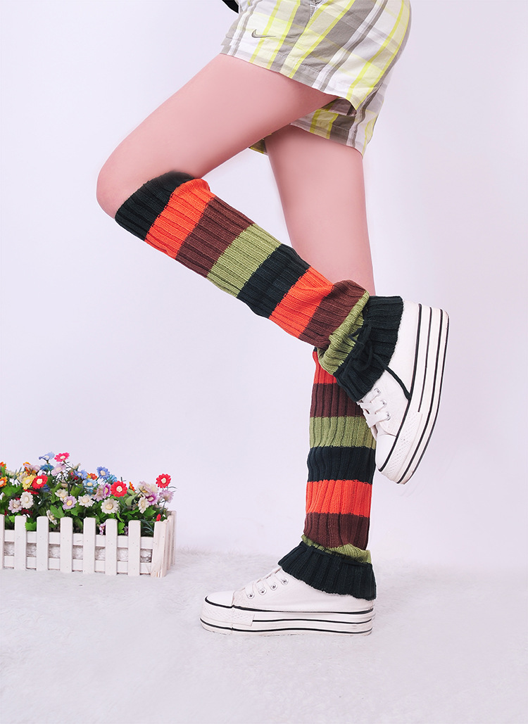 满女士时尚腿套 淘宝爆款厂家直销纯棉袜子流行韩式饰物清新袜套