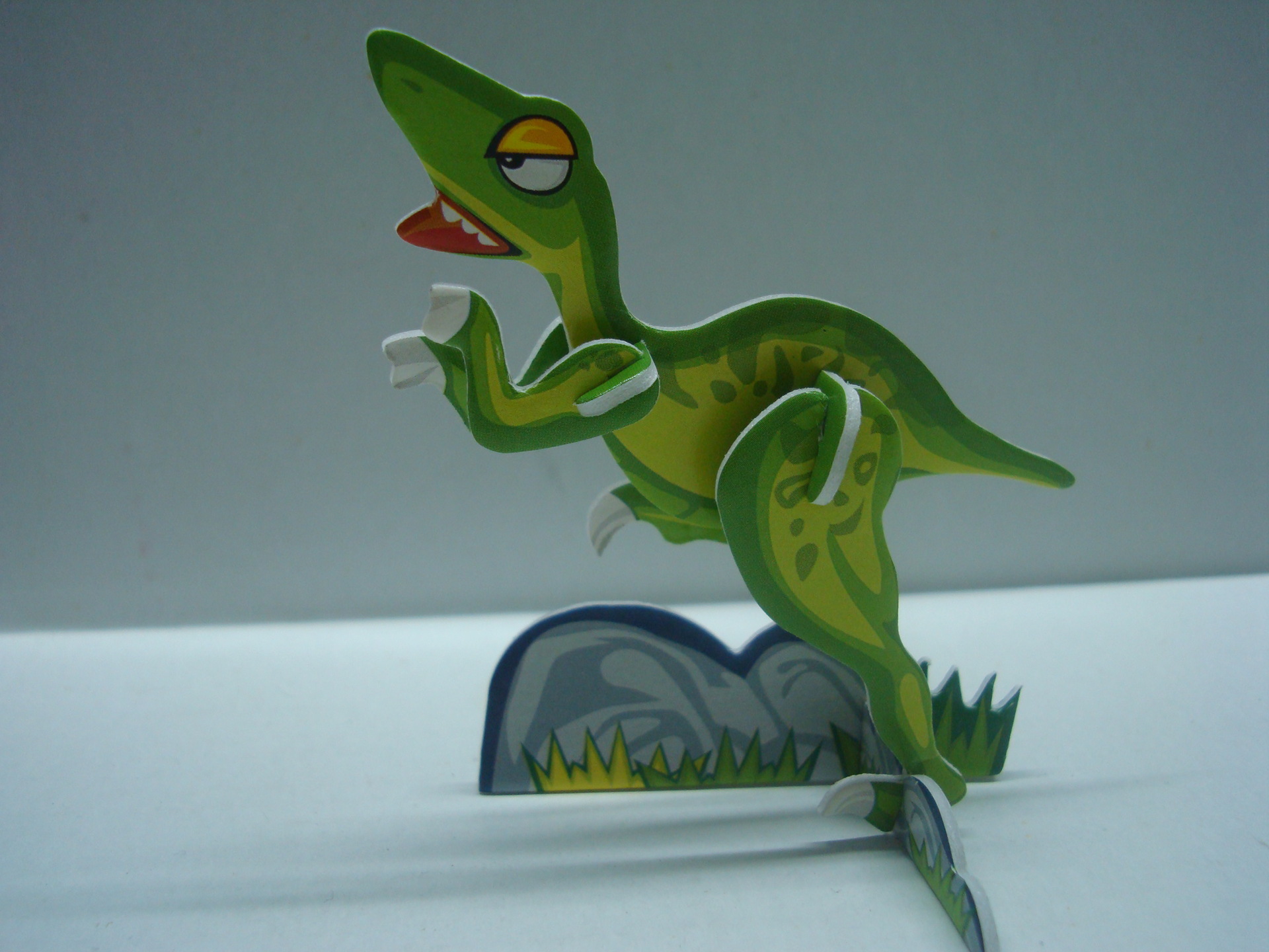 3d立体纸拼图 恐龙拼图纸恐龙立体拼图/儿童益智玩具 小赠品玩具