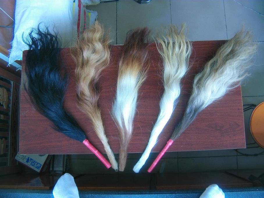 牛尾巴掸子 牛尾巴佛尘 清扫身上的灰尘 打蚊子很好