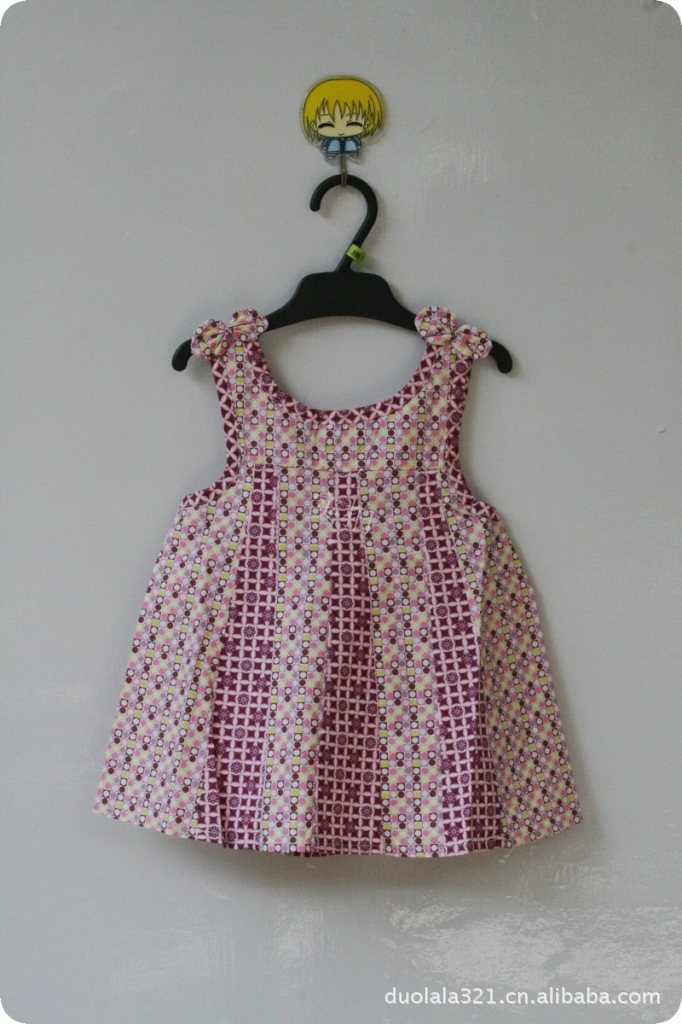 售完 外贸童装 法国原单orchestra 夏季女童可爱背心裙