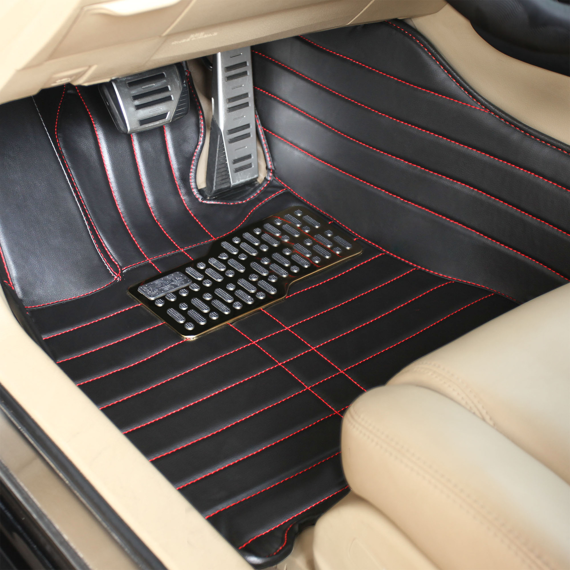 宝马x5系专车专用tpu脚垫后连体纯手工全包围脚垫厂家长期供货