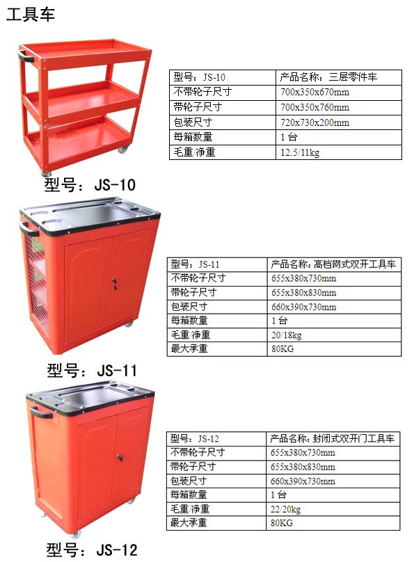 供应批发4s点专用汽车维修零件车 三层工具车价格优惠,欢迎订购