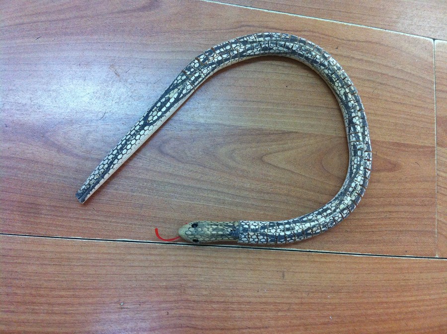 50公分圆头木蛇 小号圆头木蛇