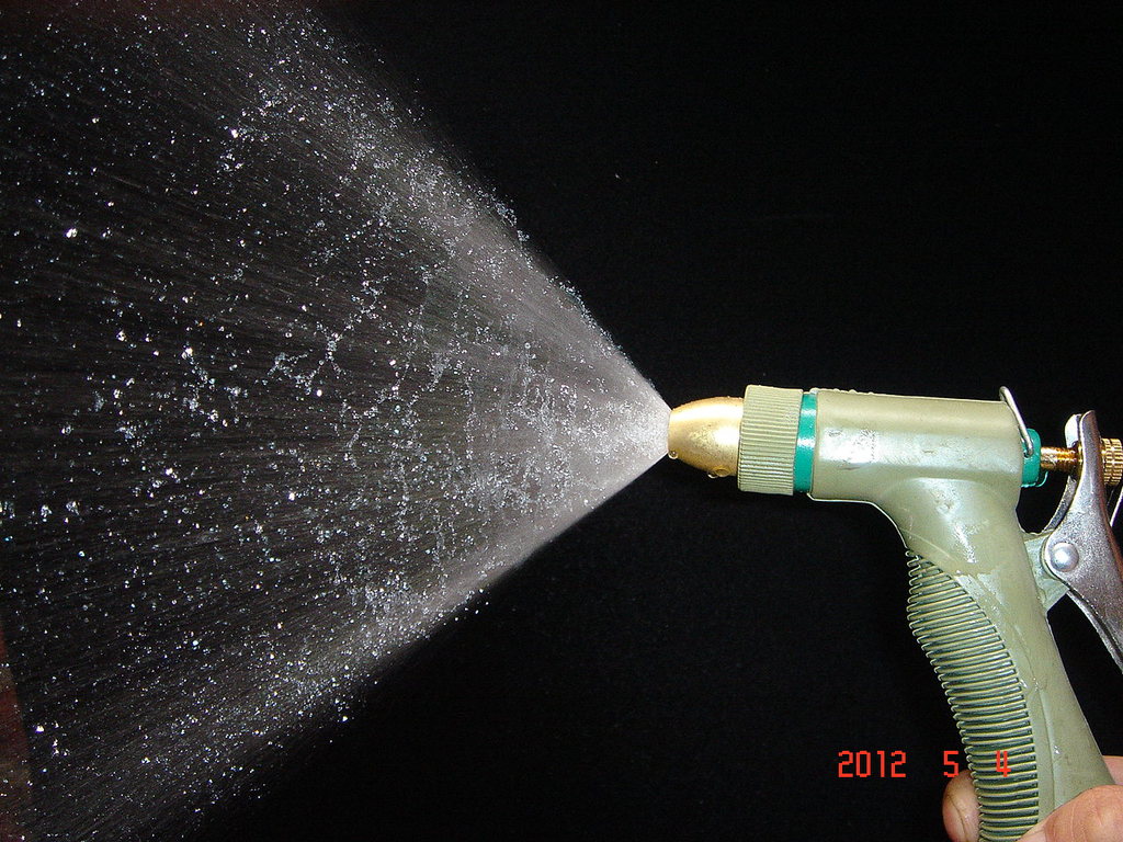 吉鸿jh1008黄色花园管铜头喷水枪/ 洗车枪 厂家直销