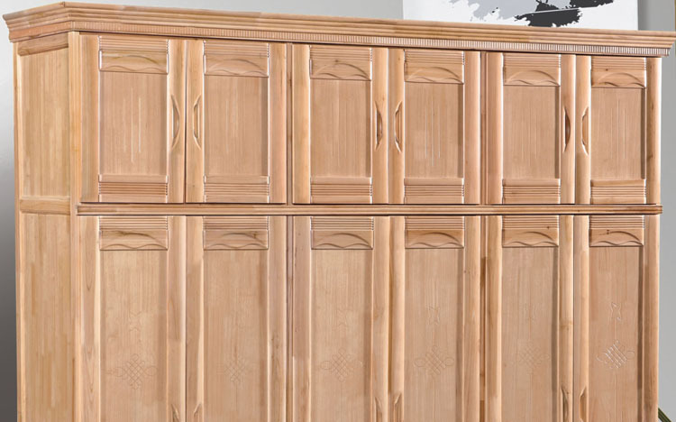 杉木柜子 六门杉木柜子 128#a全杉木衣柜 南康鑫森家具批发