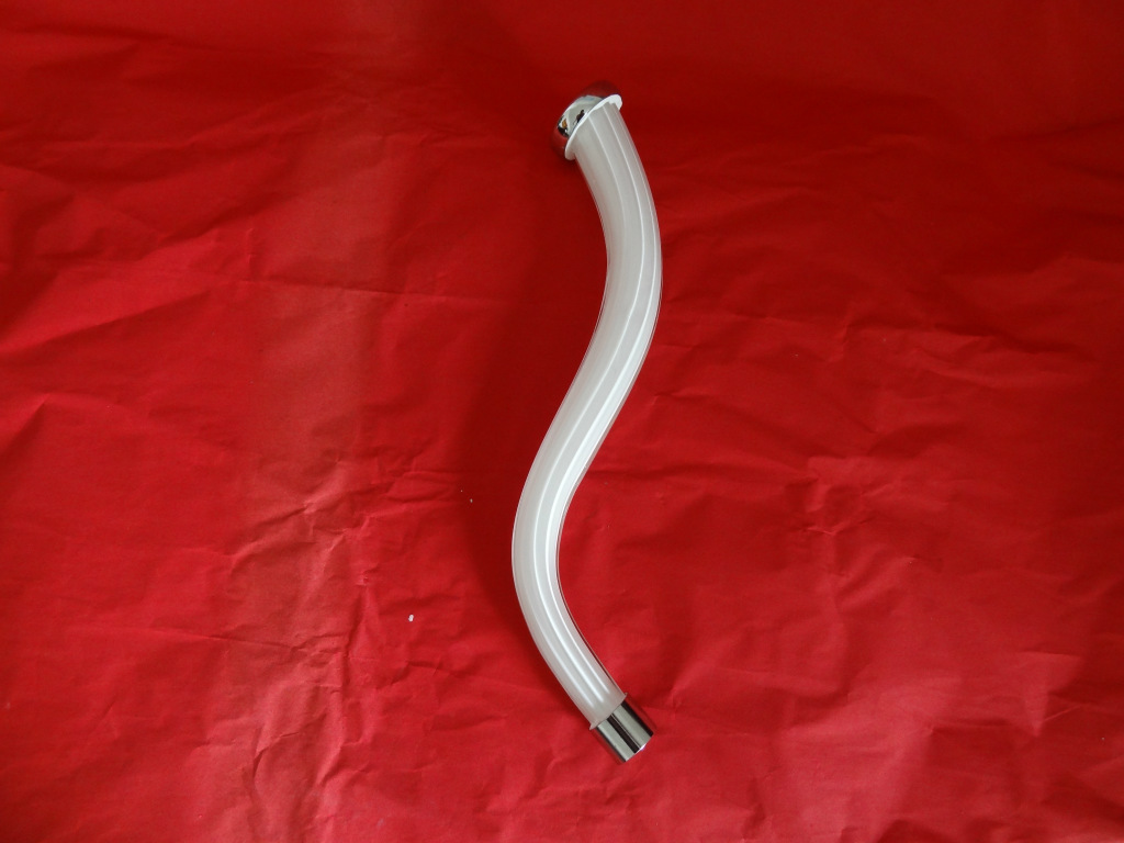 供应灯饰配件手工玻璃弯管w01