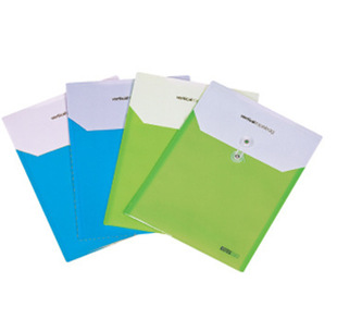 5519档案袋得力牌deli办公用品a4塑料pp文件袋 高品质文具文件袋