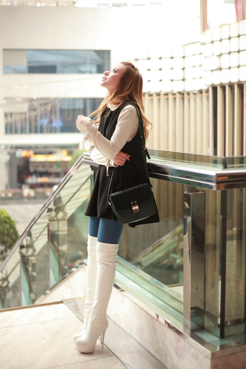 mns2013超高跟性感过膝长靴现货销售