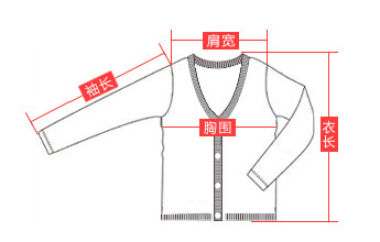       尺码 衣长 胸围*2 肩宽 袖长 测量方法 100