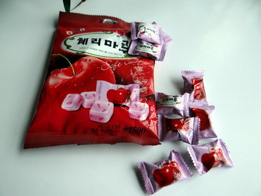 韩国进口 海太樱桃软糖 96g*20袋