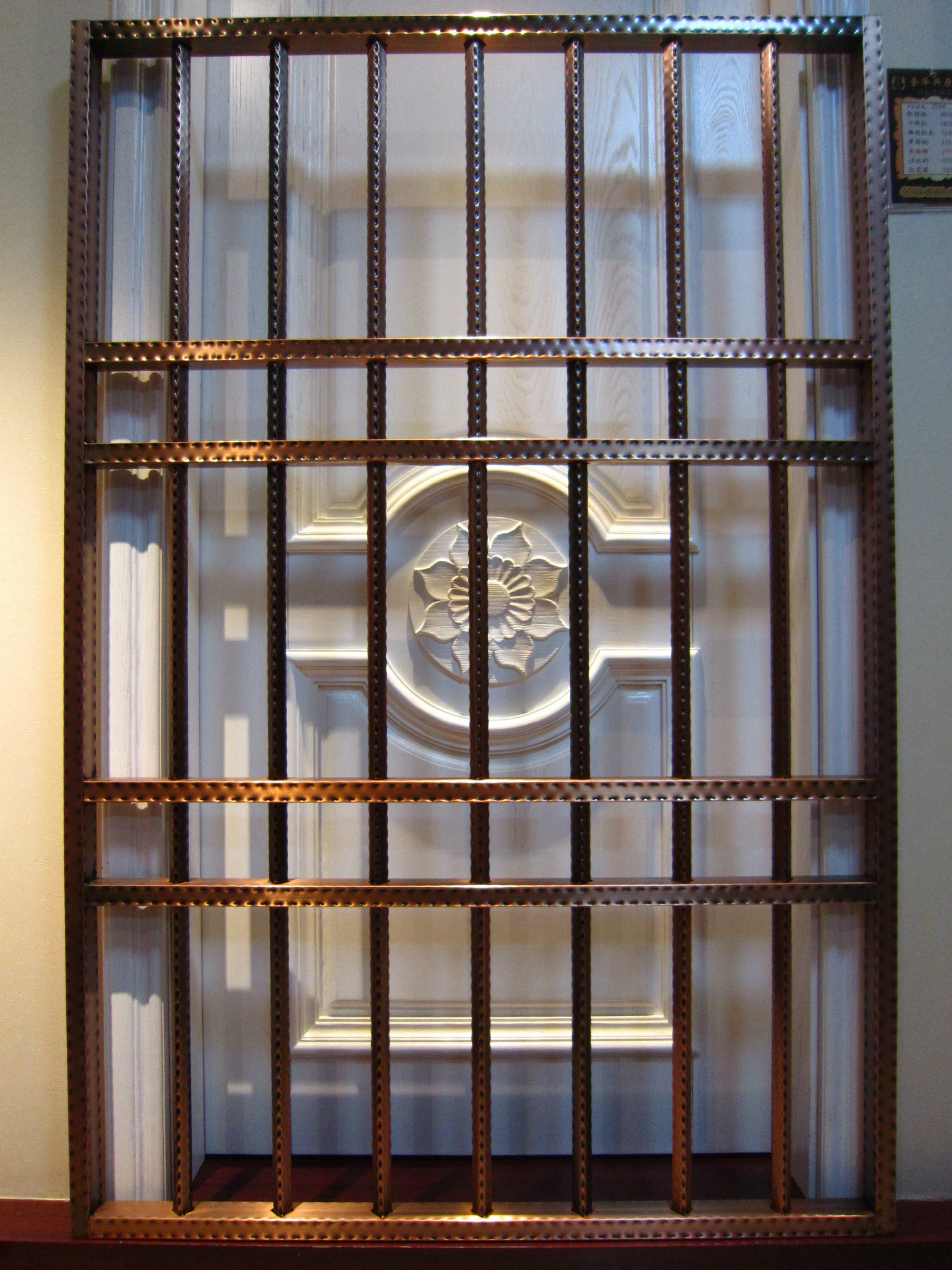 欧式不锈钢彩色系列/防护窗/防盗窗/型号:sm-6013s - sm-6015s