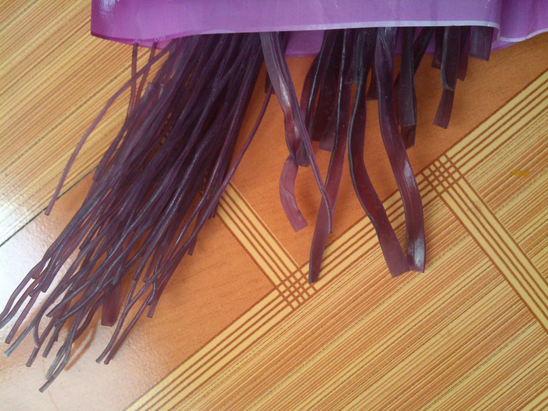 火锅专用紫薯粉皮粉条 炖炒食用均可 纯紫薯粉手工制作