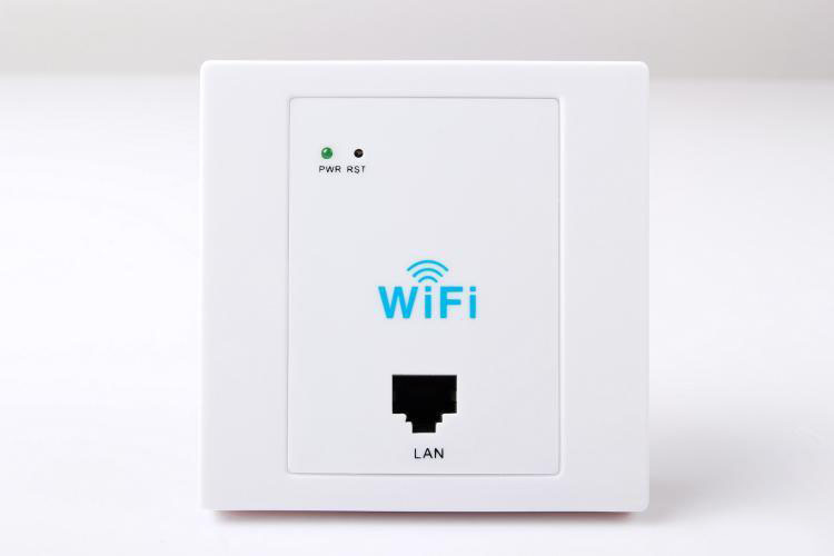 酒店 宾馆嵌入式无线ap 入墙式ap 室内无线ap 无线wifi 覆盖 中继