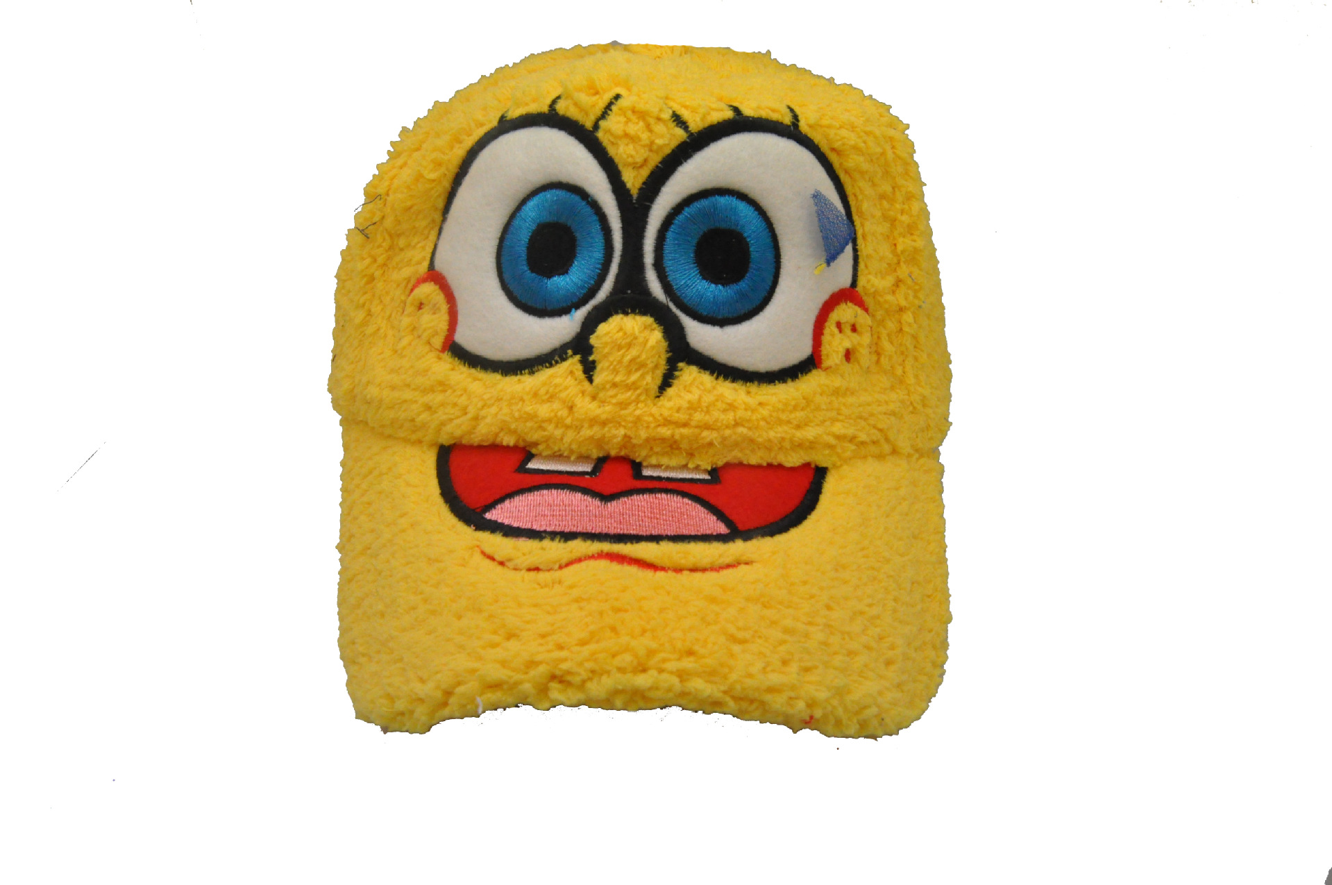 海绵宝宝帽子网帽太阳帽遮阳帽夏季户外骑车防晒鸭舌货车帽