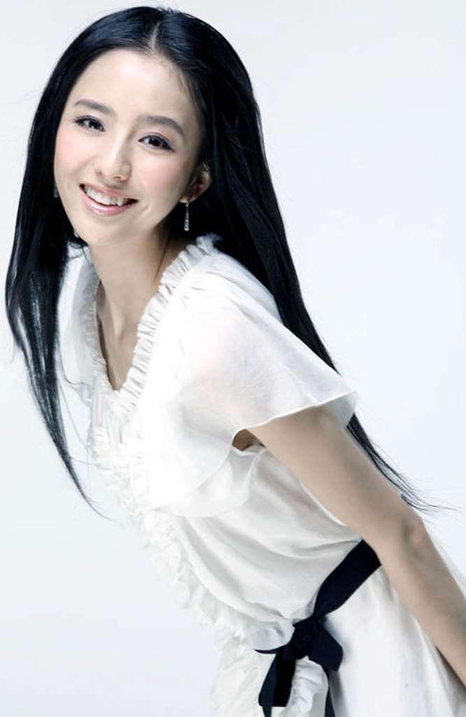 2013春夏新款 佟丽娅,梁咏琪同款贴木耳花边飘逸连衣裙 1583