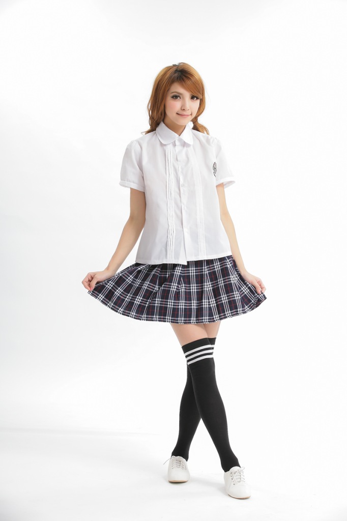 2013新款 日韩校服套装英伦学院派制服女生班服韩版学生装5件套