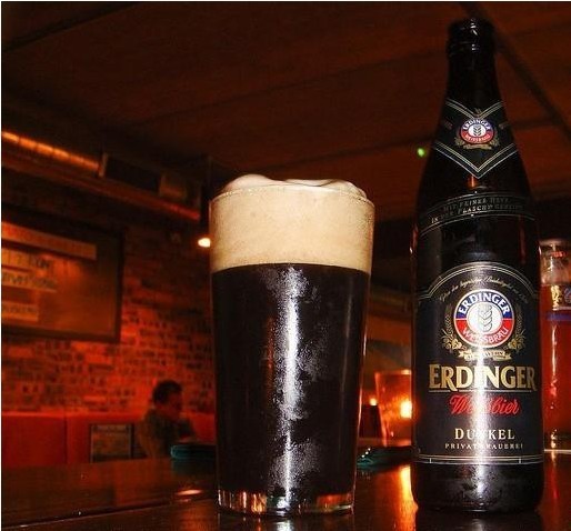 德国原装进口小麦艾丁格黑啤酒500ml*12瓶 正品