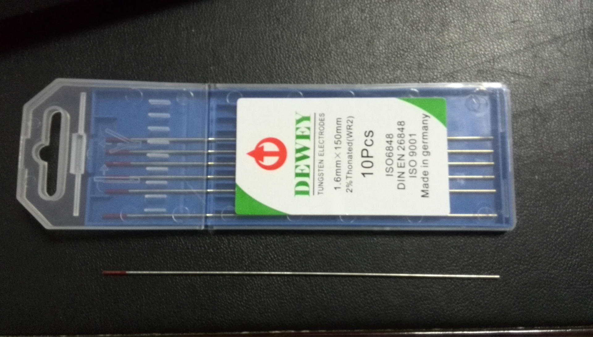 6*150红头钍钨钨极 钨电极 钨针 不锈钢焊针