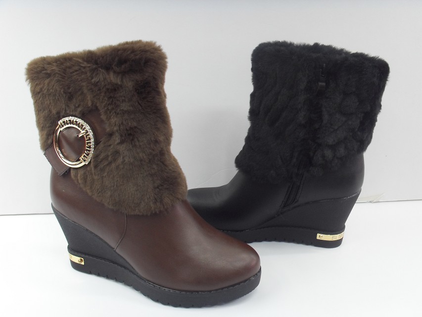 597姬度211853-3-品牌休闲女靴-63温州库存特价鞋