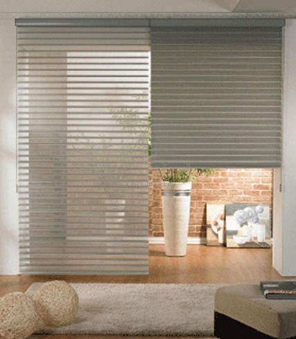 深圳市众利特装饰材料有限公司 供应信息 窗帘 香格里拉帘双层卷拉帘