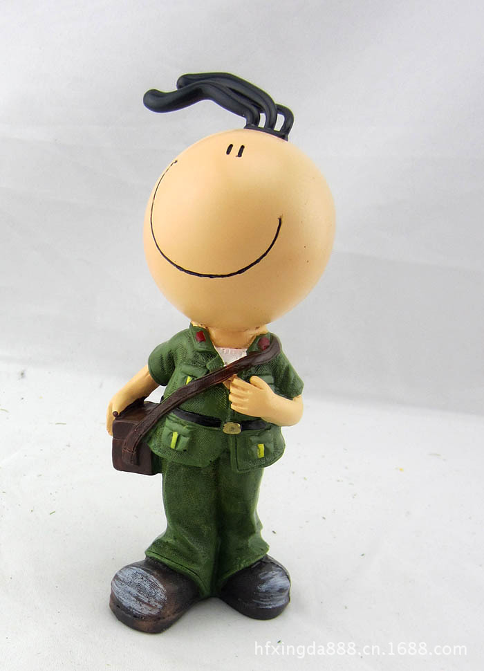 新款三毛摆件婚房摆件 卡通人物 家居饰品 love三毛树脂工艺品