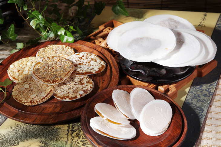 御食园彩袋茯苓夹饼500g