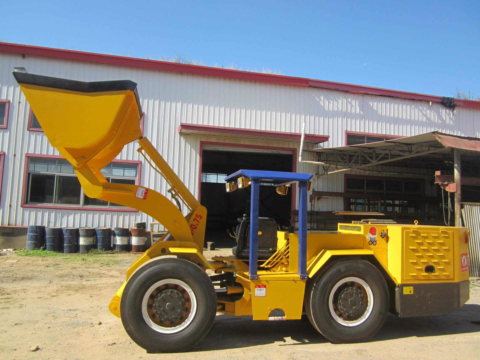 小型铲运机wj075铲运机