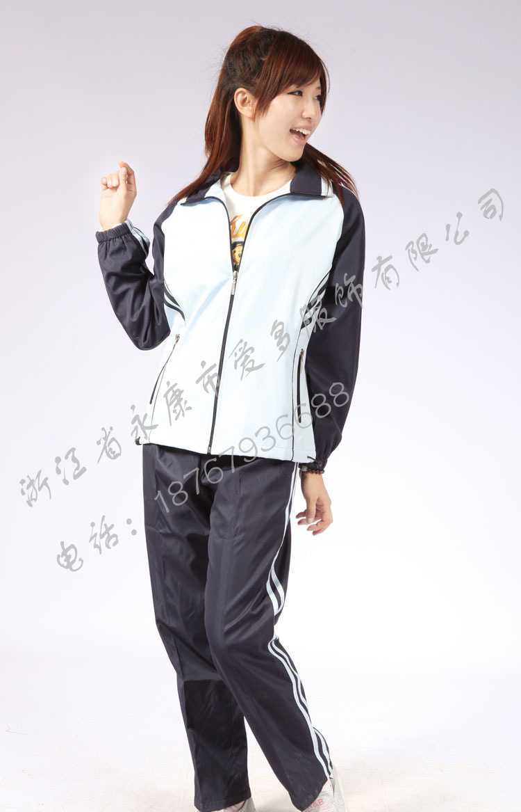 大学生校服定做 情侣校服套装黑白运动服青少年校服黑白款春秋季