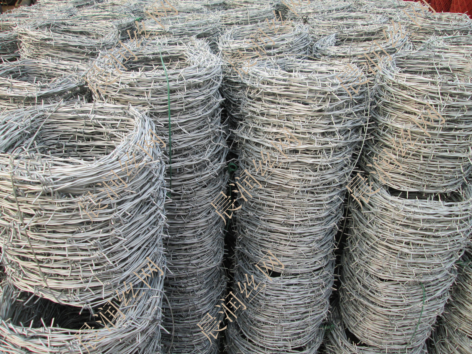 铁丝刺绳 涂塑刺绳 喷塑刺绳 电镀刺绳