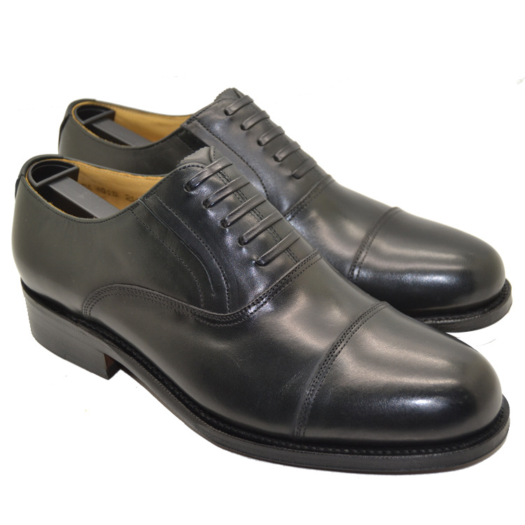 3516正品皇家 401d全皮底 手工三接头皮鞋 首长专用老干部皮鞋