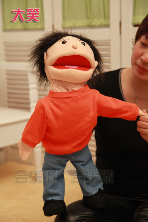 大嘴娃娃2013春晚《想跳就跳》蔡明手中腹语手偶毛绒玩具公仔批发