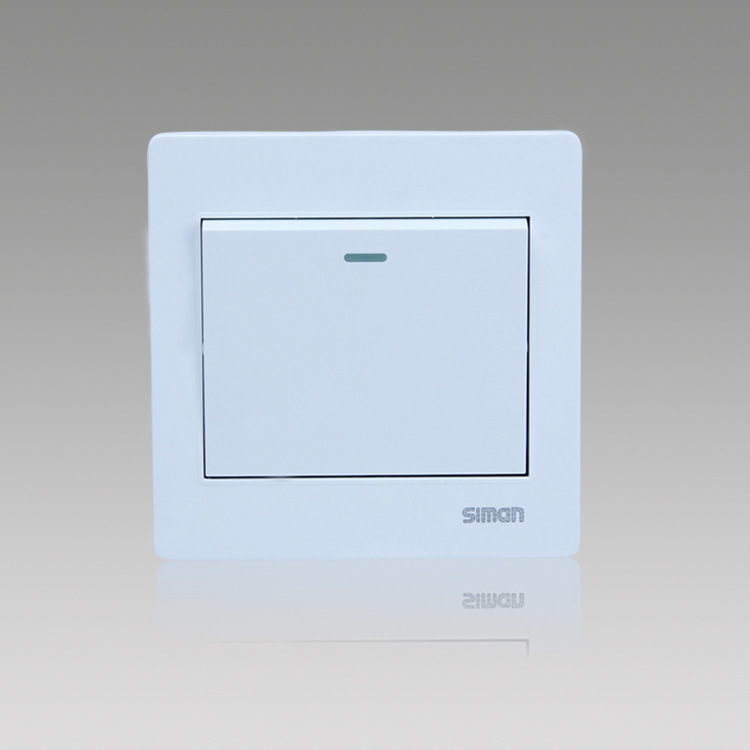 批发118明装开关 专业墙壁开光插座厂家——司曼 诚招加盟商!