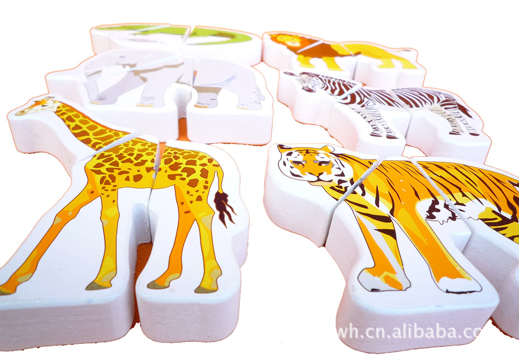 yx699动物识图切切乐 儿童益智玩具