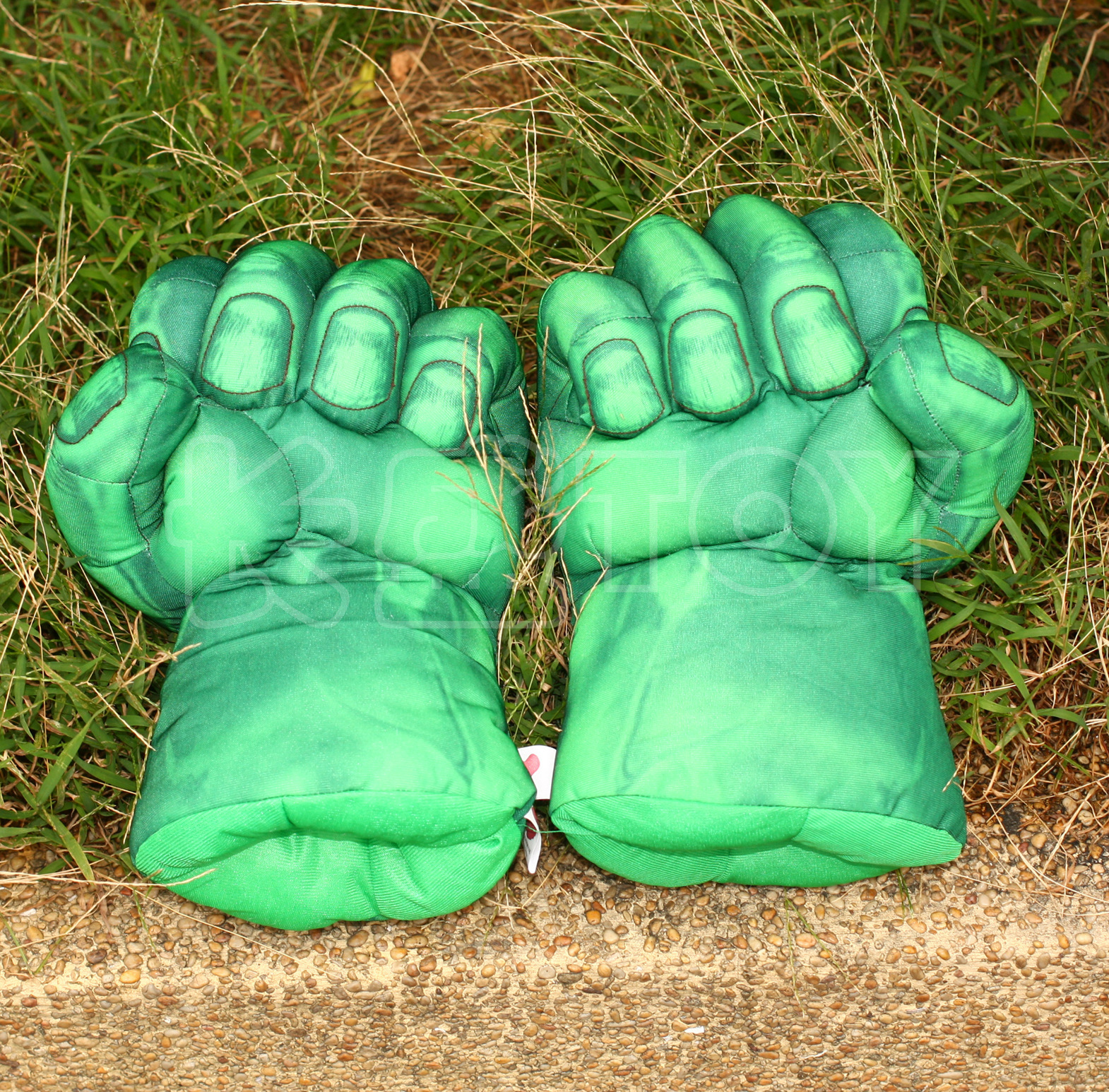 电影周边浩克hulk绿巨人手套拳套一对