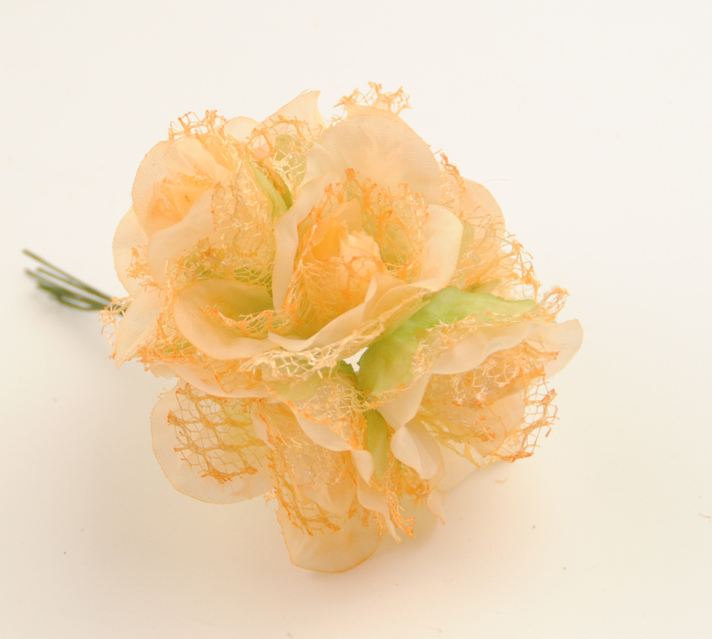 义乌厂家供应绢花仿真绢花绢花批发人造绢花布花定做