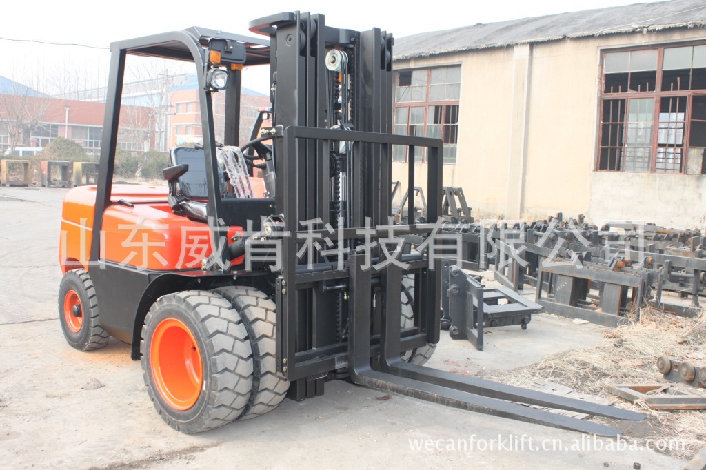 厂家直销 威肯3吨双前轮叉车 厂家直销 买就送三次免费保养