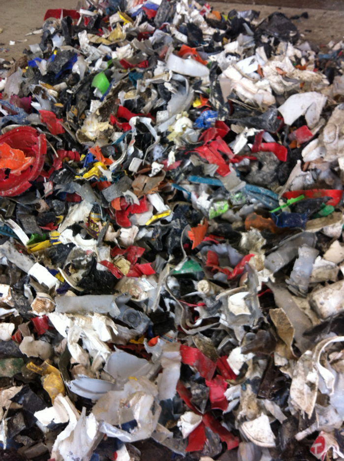 供应进口废塑料 hdpe 破碎料 粉碎料