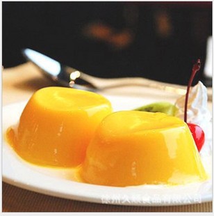 韩国佰蜂果町屋芒果达人果冻 芒果味优酪布丁320g 大碗ax 佰峰