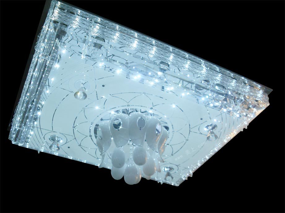 美上8685平板低压水晶灯,led现代灯,玻璃吸顶灯