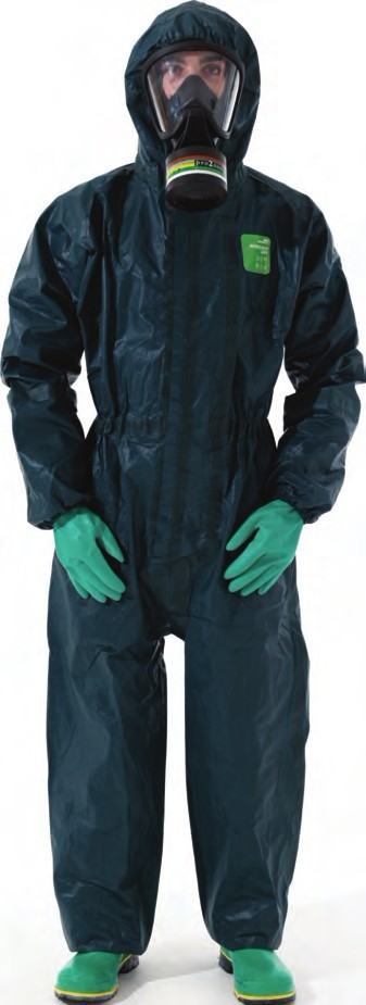 微护佳 microchem 4000高级化学防护服,酸碱防化服